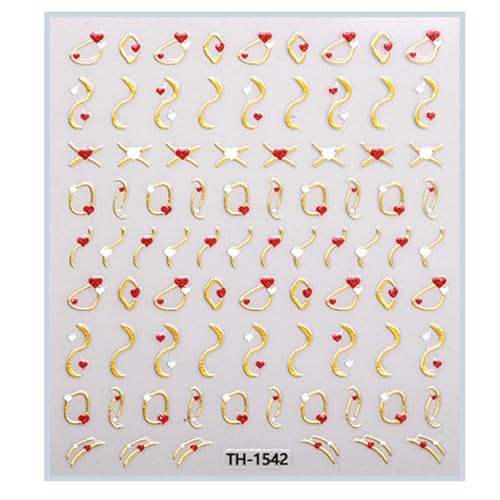 1 Sheet Spring Festival Nails Kunstaufkleber Für Frauen Und Mädchen Traditionelle Chinesische Designs Frühling Festival Nägel Abziehbilder von WZBHCZLJ