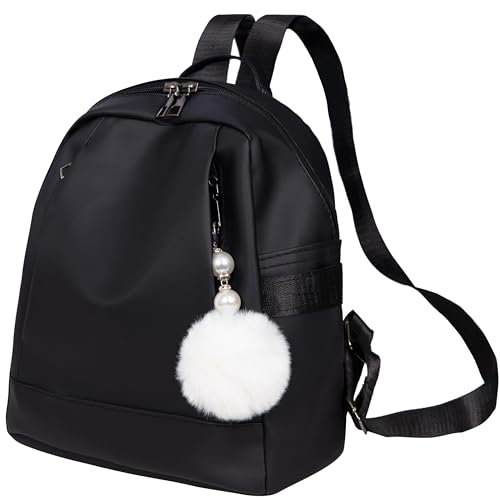 WZCZZHA kleiner rucksack damen Elegante rucksack - damen schwarzer rucksack modern wasserdichter rucksack klein damen backpack for women von WZCZZHA