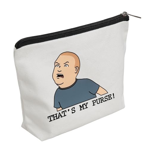 WZJHCL King Hill Kosmetiktasche mit Cartoon-Motiv, Bobby Hill Kosmetiktasche mit Aufschrift "That's My Purse Bobby", My Purse, modisch von WZJHCL