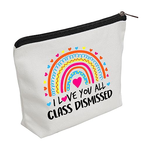 WZJHCL Teacher Life Make-up-Tasche Regenbogen Lehrer Überlebens-Kit Lehrer Wertschätzung Geschenk Lehrer Team Geschenk Klasse Entlassenes Geschenk, Klasse entlassen, modisch von WZJHCL