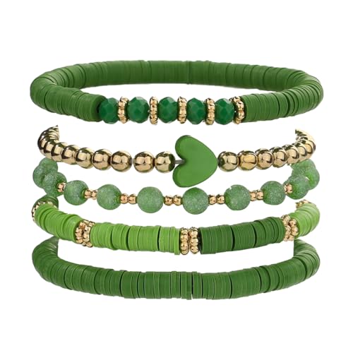 WZJLY Damen-Armband-Set, kabellos, böhmisch, mehrlagig, bunt, elastisch, verstellbar, Geschenk, Einheitsgröße, Glas, 0 WZJLY Damen-Armband-Set, kabellos, böhmisch, mehrlagig, bunt, elastisch, verstellbar, Geschenk, Einheitsgröße, Glas, 0 von WZJLY