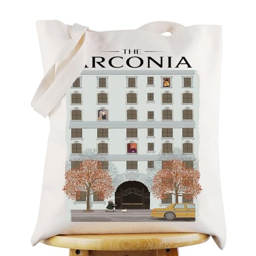 WZMPA Arconia Tote Bag Arconia & Mabel & Oliver & Charles Fans Geschenk Only Murders Inspired Umhängetasche Arconia Merchandise, Arconia Tg, medium von WZMPA