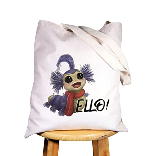 WZMPA The Worm Ello Kosmetiktasche Filmfans Geschenke Ello Film Make-up Reißverschluss Tasche für Frauen Mädchen, Ello Tragetasche von WZMPA