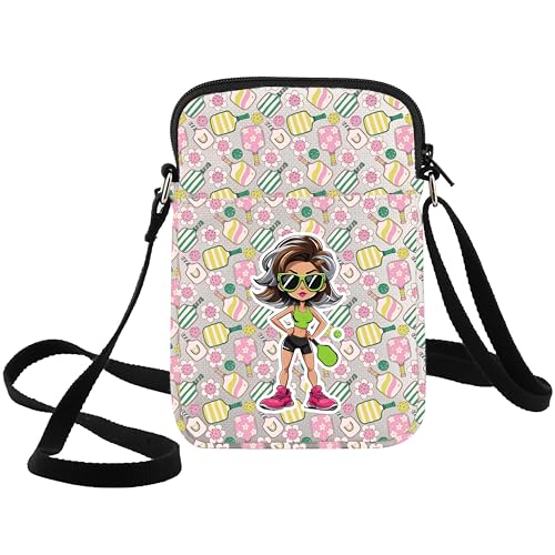 WZMPA Umhängetasche für Tennisspieler, Geschenk für Tennisliebhaber, Tennis, inspiriertes Geschenk, Tennis Girl Cb WZMPA Umhängetasche für Tennisspieler, Geschenk für Tennisliebhaber, Tennis, inspiriertes Geschenk, Tennis Girl Cb von WZMPA