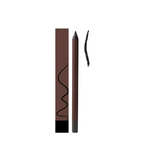 Eyeliner, wasserfester Eyeliner Duo, anspitzbarer Kajalstift, langanhaltend, verwischt nicht, für tägliches Make-up, verwischt nicht, verblasst nicht, gleichmäßig und leicht zu färben. von WZTFWCHSTH