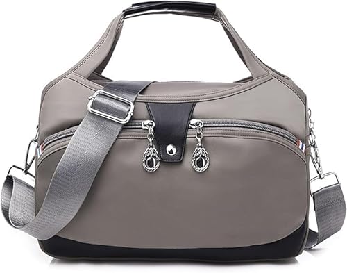 WZTFWCHSTH Weiche, leichte Tragetasche für unter den Sitz, modische Handtasche mit mehreren Fächern, wasserdichte und diebstahlsichere Umhängetasche, ideal für Arbeit und Reisen. von WZTFWCHSTH