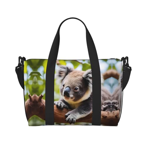 A little koala Damen Handtasche Crossbody Reisetasche Casual Handtasche mit Reißverschluss Geeignet für Arbeit Reisen Fitness Reisen A little koala Damen Handtasche Crossbody Reisetasche Casual Handtasche mit Reißverschluss Geeignet für Arbeit Reisen Fitness Reisen von WZYCWB