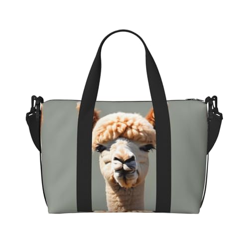 Alpaca Avatar Damen Handtasche Crossbody Reisetasche Casual Handtasche mit Reißverschluss Geeignet für Arbeit Reisen Fitness Reisen Alpaca Avatar Damen Handtasche Crossbody Reisetasche Casual Handtasche mit Reißverschluss Geeignet für Arbeit Reisen Fitness Reisen von WZYCWB