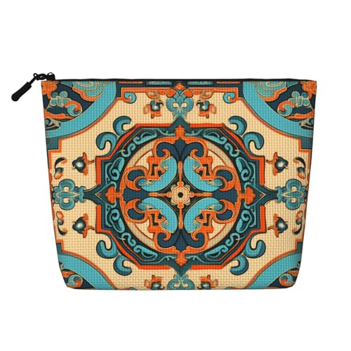 Aufwendige Muster Damen Kultur- und Kosmetiktasche, Unisex-Kulturbeutel, Aufbewahrungstasche für Körperpflege Aufwendige Muster Damen Kultur- und Kosmetiktasche, Unisex-Kulturbeutel, Aufbewahrungstasche für Körperpflege von WZYCWB