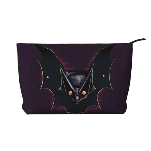 Black Ghost Bat Damen-Kosmetiktasche, tragbare Geldbörse mit Reißverschluss, geeignet für Reisen und die tägliche Aufbewahrung von Kosmetika Black Ghost Bat Damen-Kosmetiktasche, tragbare Geldbörse mit Reißverschluss, geeignet für Reisen und die tägliche Aufbewahrung von Kosmetika von WZYCWB
