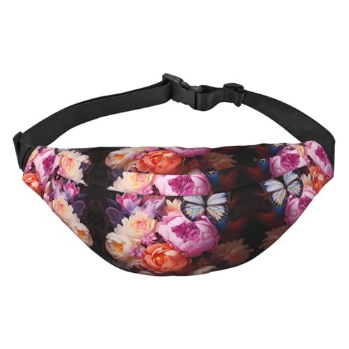 Butterflies and Fresh Bush Travel Fashion Waist Bag, Suitable for Sports, Running, Cycling, Traveling, Fishing Boys Large Crossbody Waist Bag Butterflies and Fresh Bush Travel Fashion Waist Bag, Suitable for Sports, Running, Cycling, Traveling, Fishing Boys Large Crossbody Waist Bag von WZYCWB