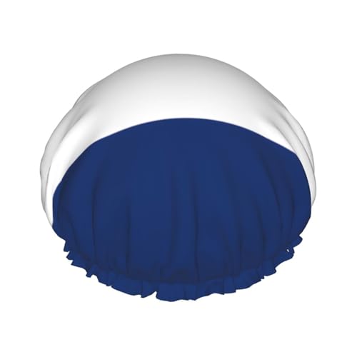 Doppelschichtige Damen-Duschhaube, niederländische Flagge, wiederverwendbar, großes Design, geeignet für alle Haarlängen, geeignet für Mädchen, Spa und Heimsalon. von WZYCWB