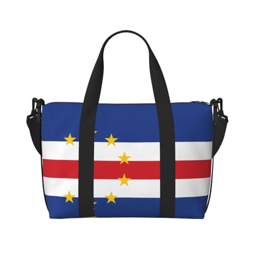 Flag of Cape Verde Damen Handtasche Crossbody Reisetasche Casual Handtasche mit Reißverschluss Geeignet für Arbeit Reisen Fitness Reisen Schwarz Einheitsgröße Flag of Cape Verde Damen Handtasche Crossbody Reisetasche Casual Handtasche mit Reißverschluss Geeignet für Arbeit Reisen Fitness Reisen Schwarz Einheitsgröße von WZYCWB