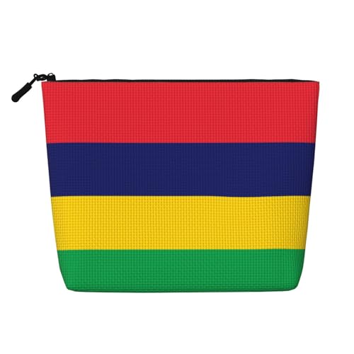 Flag of Mauritius Damen Kultur- und Kosmetiktasche, Unisex-Kulturbeutel, Aufbewahrungstasche für Körperpflege Flag of Mauritius Damen Kultur- und Kosmetiktasche, Unisex-Kulturbeutel, Aufbewahrungstasche für Körperpflege von WZYCWB