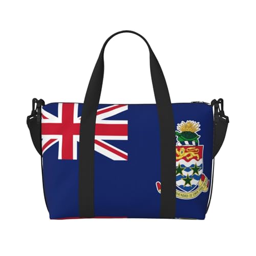 Flagge der Kaimaninseln Damen Handtasche Crossbody Reisetasche Casual Handtasche mit Reißverschluss Geeignet für Arbeit, Reisen, Fitness, Reisen von WZYCWB