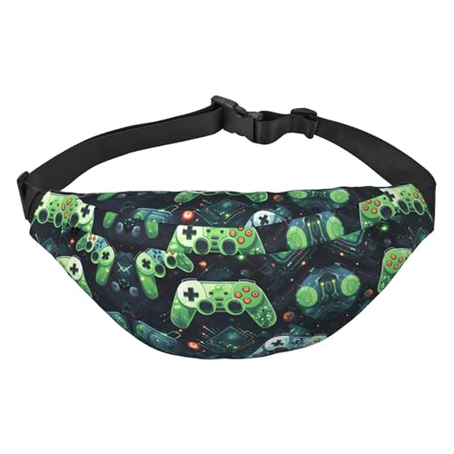 Gamepad Circuit Version Travel Fashion Hüfttasche, geeignet für Sport, Laufen, Radfahren, Reisen, Angeln, Jungen, große Crossbody-Hüfttasche Gamepad Circuit Version Travel Fashion Hüfttasche, geeignet für Sport, Laufen, Radfahren, Reisen, Angeln, Jungen, große Crossbody-Hüfttasche von WZYCWB