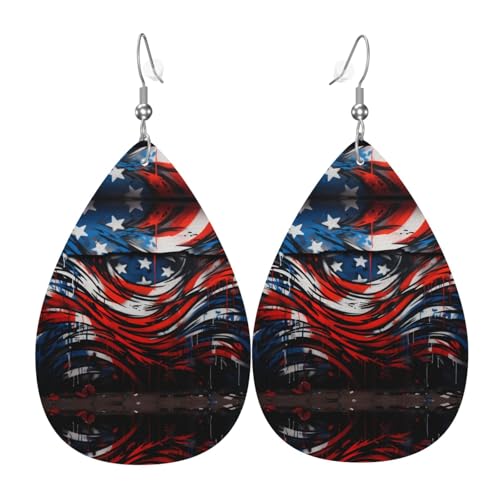 Graffiti-Wände, Leder-Ohrringe, europäischer und amerikanischer Stil, Ohrringe für junge Frauen, Geburtstagsgeschenke/Valentinstagsgeschenke Graffiti-Wände, Leder-Ohrringe, europäischer und amerikanischer Stil, Ohrringe für junge Frauen, Geburtstagsgeschenke/Valentinstagsgeschenke von WZYCWB