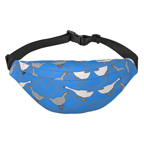 Graue Gans modische Reise-Hüfttasche, geeignet für Sport, Laufen, Radfahren, Reisen, Angeln, Jungen, große Umhängetasche, Hüfttasche Graue Gans modische Reise-Hüfttasche, geeignet für Sport, Laufen, Radfahren, Reisen, Angeln, Jungen, große Umhängetasche, Hüfttasche von WZYCWB