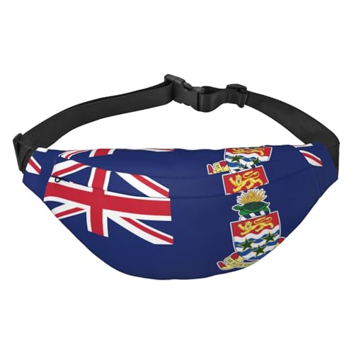 Hüfttasche mit Flagge der Kaimaninseln, geeignet für Sport, Laufen, Radfahren, Reisen, Angeln, Jungen, große Crossbody-Hüfttasche Hüfttasche mit Flagge der Kaimaninseln, geeignet für Sport, Laufen, Radfahren, Reisen, Angeln, Jungen, große Crossbody-Hüfttasche von WZYCWB