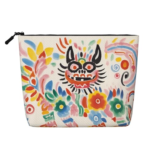 Interessante Kreaturen Damen Kultur- und Kosmetiktasche, Unisex-Kulturbeutel, Aufbewahrungstasche für Körperpflege Interessante Kreaturen Damen Kultur- und Kosmetiktasche, Unisex-Kulturbeutel, Aufbewahrungstasche für Körperpflege von WZYCWB