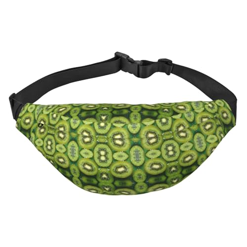 Kiwi Fruit Travel Fashion Hüfttasche, geeignet für Sport, Laufen, Radfahren, Reisen, Angeln, Jungen, große Crossbody-Hüfttasche Kiwi Fruit Travel Fashion Hüfttasche, geeignet für Sport, Laufen, Radfahren, Reisen, Angeln, Jungen, große Crossbody-Hüfttasche von WZYCWB