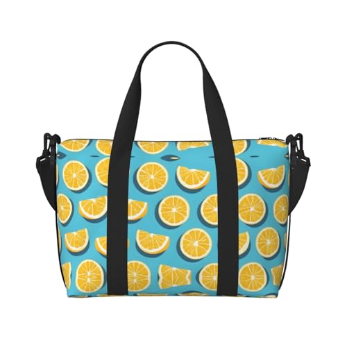 Lemon Wedges Damen Handtasche Crossbody Reisetasche Casual Handtasche mit Reißverschluss Geeignet für Arbeit Reisen Fitness Reisen Lemon Wedges Damen Handtasche Crossbody Reisetasche Casual Handtasche mit Reißverschluss Geeignet für Arbeit Reisen Fitness Reisen von WZYCWB