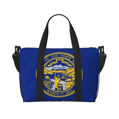 Nebraska Flag Damen Handtasche Crossbody Reisetasche Casual Handtasche mit Reißverschluss Geeignet für Arbeit Reisen Fitness Reisen Nebraska Flag Damen Handtasche Crossbody Reisetasche Casual Handtasche mit Reißverschluss Geeignet für Arbeit Reisen Fitness Reisen von WZYCWB
