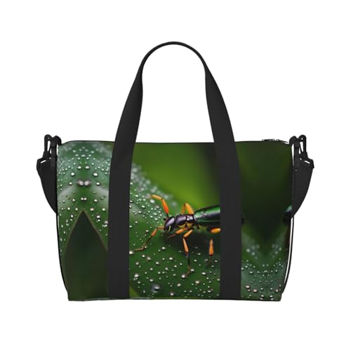 Rainbows Insects Damen Handtasche Crossbody Reisetasche Casual Handtasche mit Reißverschluss Geeignet für Arbeit, Reisen, Fitness, Reisen Rainbows Insects Damen Handtasche Crossbody Reisetasche Casual Handtasche mit Reißverschluss Geeignet für Arbeit, Reisen, Fitness, Reisen von WZYCWB