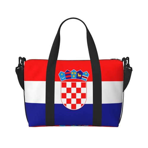 Republik Kroatien Flagge Damen Handtasche Crossbody Reisetasche Casual Handtasche mit Reißverschluss Geeignet für Arbeit Reisen Fitness Reisen Republik Kroatien Flagge Damen Handtasche Crossbody Reisetasche Casual Handtasche mit Reißverschluss Geeignet für Arbeit Reisen Fitness Reisen von WZYCWB