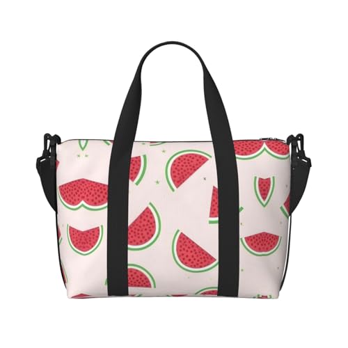 Rosa Wassermelone Damen Handtasche Crossbody Reisetasche Casual Handtasche mit Reißverschluss Geeignet für Arbeit Reisen Fitness Reisen von WZYCWB