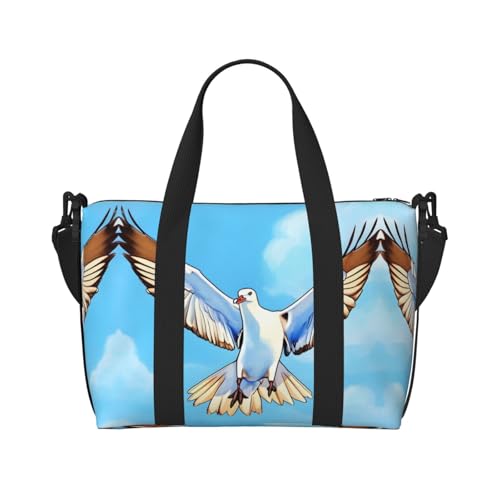 Seagulls in Flight Damen Handtasche Crossbody Reisetasche Casual Handtasche mit Reißverschluss Geeignet für Arbeit, Reisen, Fitness, Reisen Seagulls in Flight Damen Handtasche Crossbody Reisetasche Casual Handtasche mit Reißverschluss Geeignet für Arbeit, Reisen, Fitness, Reisen von WZYCWB