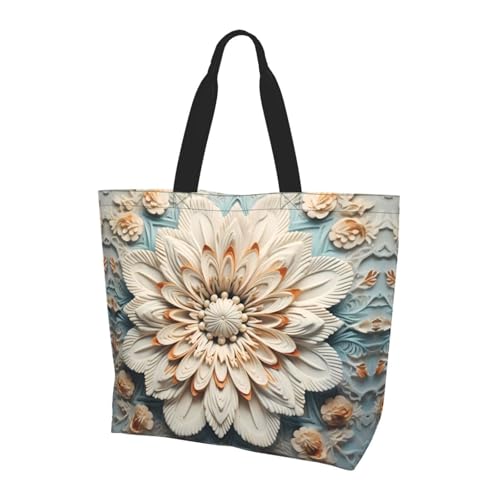 Shellac Wiederverwendbare Einkaufstasche mit einer Schultertasche, lässige Mehrzweck-Tragetasche, große Einkaufstasche Shellac Wiederverwendbare Einkaufstasche mit einer Schultertasche, lässige Mehrzweck-Tragetasche, große Einkaufstasche von WZYCWB