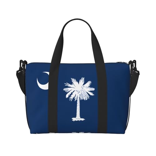 South Carolina Flag Damen Handtasche Crossbody Reisetasche Casual Handtasche mit Reißverschluss Geeignet für Arbeit Reisen Fitness Reisen South Carolina Flag Damen Handtasche Crossbody Reisetasche Casual Handtasche mit Reißverschluss Geeignet für Arbeit Reisen Fitness Reisen von WZYCWB