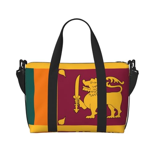 Sri Lanka Flag Damen Handtasche Crossbody Reisetasche Casual Handtasche mit Reißverschluss Geeignet für Arbeit Reisen Fitness Reisen Sri Lanka Flag Damen Handtasche Crossbody Reisetasche Casual Handtasche mit Reißverschluss Geeignet für Arbeit Reisen Fitness Reisen von WZYCWB