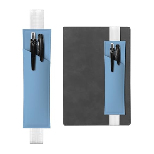 WZYCWB Azure Diary Federmäppchen, PVC-Stifthalter und Stifthalter mit Gummibändern und Lesezeichen sind die beste Geschenkwahl. WZYCWB Azure Diary Federmäppchen, PVC-Stifthalter und Stifthalter mit Gummibändern und Lesezeichen sind die beste Geschenkwahl. von WZYCWB