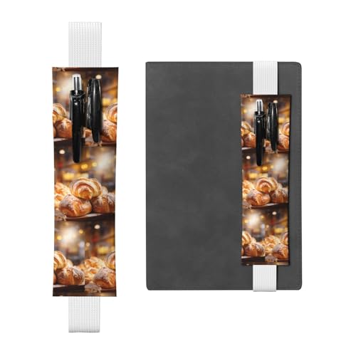 WZYCWB Bakery Diary Federmäppchen, PVC-Stifthalter und Stifthalter mit Gummibändern und Lesezeichen sind die beste Geschenkwahl. von WZYCWB