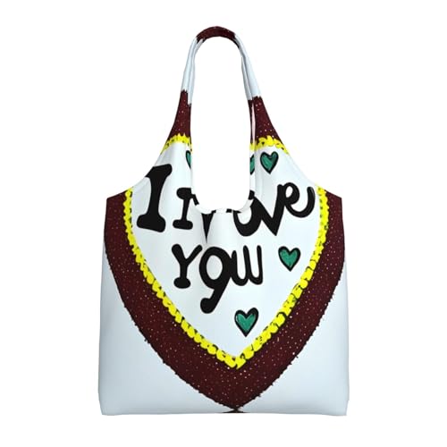WZYCWB Bedruckte Canvas-Tasche mit einer Schultertasche, modische Canvas-Tasche, geeignet für den täglichen Gebrauch und zum Einkaufen von WZYCWB