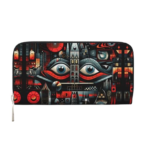 WZYCWB Bedruckte Geldbörse im Kasbah-Stil, perfekt für Reisen, Business und den Alltag. Hält Handys und Bargeld. von WZYCWB