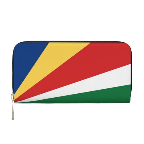 WZYCWB Bedruckte Geldbörse mit Reißverschluss, ideal für Reisen, Business, und den Alltag. Hält Handys und Bargeld. von WZYCWB