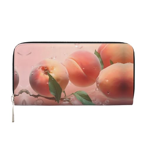 WZYCWB Bedruckte Geldbörse mit Reißverschluss, perfekt für Reisen, Business und den Alltag. Hält Handys und Bargeld. von WZYCWB