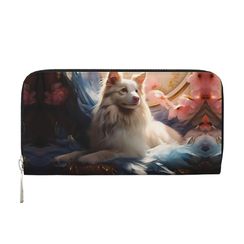 WZYCWB Bedruckte Geldbörse mit Reißverschluss, perfekt für Reisen, Business und den Alltag. Hält Handys und Bargeld. von WZYCWB