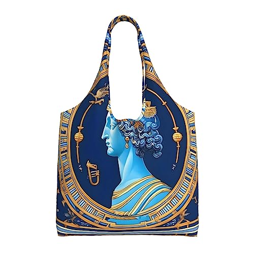 WZYCWB Bedruckte Leinentasche mit einer Schultertasche, modische Canvas-Tasche, geeignet für den täglichen Gebrauch und zum Einkaufen von WZYCWB
