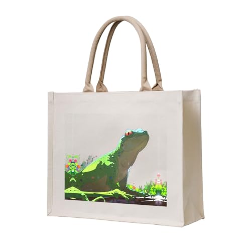 WZYCWB Bedruckte dreidimensionale Canvas-Tragetasche, geeignet für Reisen, Arbeit, Fitness, Camping und Strand WZYCWB Bedruckte dreidimensionale Canvas-Tragetasche, geeignet für Reisen, Arbeit, Fitness, Camping und Strand von WZYCWB