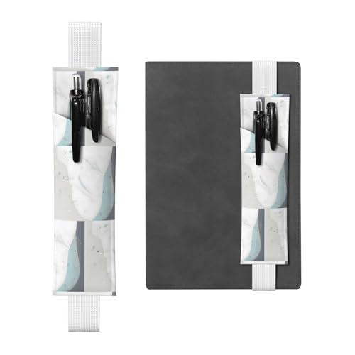 WZYCWB Blaue und weiße Art Diary Federmäppchen, PVC-Stifthalter und Stifthalter mit Gummibändern und Lesezeichen sind die beste Geschenkidee. WZYCWB Blaue und weiße Art Diary Federmäppchen, PVC-Stifthalter und Stifthalter mit Gummibändern und Lesezeichen sind die beste Geschenkidee. von WZYCWB