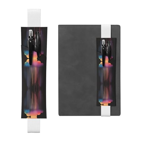 WZYCWB Bunte Regenbogen-Regen-Tagebuch-Federmäppchen, PVC-Stifthalter und Stifthalter mit Gummibändern und Lesezeichen sind die beste Geschenkidee. WZYCWB Bunte Regenbogen-Regen-Tagebuch-Federmäppchen, PVC-Stifthalter und Stifthalter mit Gummibändern und Lesezeichen sind die beste Geschenkidee. von WZYCWB