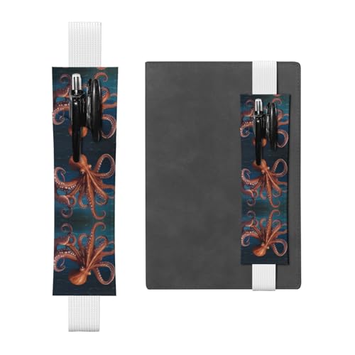 WZYCWB Deep Sea Giant Diary Federmäppchen, PVC-Stifthalter und Stifthalter mit Gummibändern und Lesezeichen sind die beste Geschenkwahl. von WZYCWB