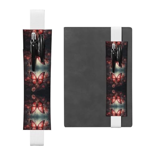 WZYCWB Fantasy Blume Schmetterling Leder Stifthalter Lesezeichen Verstellbarer Leder Stifthalter Perfekt für Schulanfang Weihnachtsgeschenke WZYCWB Fantasy Blume Schmetterling Leder Stifthalter Lesezeichen Verstellbarer Leder Stifthalter Perfekt für Schulanfang Weihnachtsgeschenke von WZYCWB