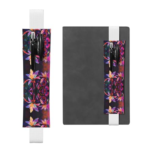 WZYCWB Fault Botany Diary Federmäppchen, PVC-Stifthalter und Stifthalter mit Gummibändern und Lesezeichen sind die beste Geschenkwahl. von WZYCWB