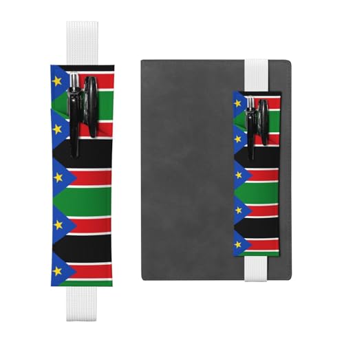 WZYCWB Flagge Südsudan Leder Stifthalter Lesezeichen, verstellbarer Stifthalter aus Leder, perfekt für Schulanfang, Weihnachtsgeschenke WZYCWB Flagge Südsudan Leder Stifthalter Lesezeichen, verstellbarer Stifthalter aus Leder, perfekt für Schulanfang, Weihnachtsgeschenke von WZYCWB