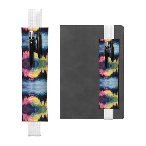 WZYCWB Forest Aurora Diary Federmäppchen, PVC-Stifthalter und Stifthalter mit Gummibändern und Lesezeichen sind die beste Geschenkwahl. von WZYCWB